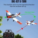 Volantex 761 9 RC 비행기 EPP 400mm 날개 길이 전투기 하나의 키 곡예 2.4G 4CH RTF Warbird 장난감 선물 맞춤 : 육육테크