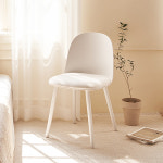 메종드꼼마 스테이 체어 편한 식탁의자 패브릭 가죽 인테리어 디자인 식당 테이블 의자 : 메종드꼼마