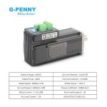 EU 전송! JMC V6 버전 통합 서보 모터, 드라이버 1.27Nm 미니 1000 라인 포함, 3000rpm, 400w : mk코어