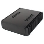 KYYSLB  알루미늄 앰프 섀시 쉘 인클로저 DIY 박스 브러시드 클래스 A 케이스 라디에이터 포함 WA92 245x213x70mm : 바비토
