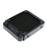 [cpu 쿨러/냉각팬] 1개 120mm 18튜브 알루미늄 컴퓨터 수냉식 라디에이터 히트 싱크 부품 : 진화상사E