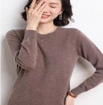 여성 캐시미어 라운드넥 니트 소프트 데일리 니트 티 17 COLOR [바로출발] : elohim - 엘텍