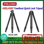 FALCAM 4301 R141K-320P/T00A4302 TreeRoot Quickloc 삼각대 탄소 섬유 휴대용 전문 사진 카메라 : 한빛상사스토어