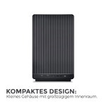 LIANLI 컴팩트 PC 케이스, A3-mATX, 블랙, 6.3갤런 26.3리터 , ATX/미니 ITX 표준 호환, 14.2인치 360mm 라디에이터 장착, ATX/SFX/SFX... 