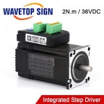 [스테퍼모터] WeTopSign JMC 2상 Nema23 2N.m 1500rpm 하이브리드 통합 클로즈드 루프 스테퍼 서보 모터 드라이버 36VDC iHSS57-36-20... 