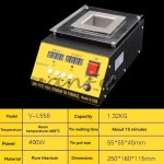 주석로 일정한 온도 무연 순수 티타늄 사각형 조절 가능한 용접기 핫 : 미주피유