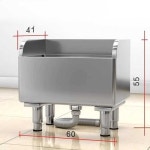 걸레개수대 높이조절 스테인리스 급식소 학교 운동장 화장실 : 월드바잉24