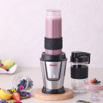 키친플라워 쿠킨 트라이탄 고속 파워 믹서기(실버) KEM-KD910CP (텀블러2개 포함) : 남양키친플라워