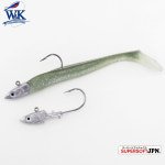 WK Strong 80 90g 및 60 60g 지그 후크 소프트 루어 가중 낚시 후크 용 빅 지그 헤드 다채로운 : 제스118