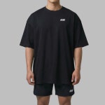 비스트모드 실켓 컴팩 헬스 오버핏 반팔 기능성 쿨링 티셔츠 짐웨어 BSMD : 비스트모드