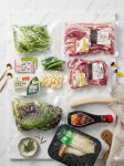 육성고식육점 | [4인] 올인원캠핑세트 이베리코돼지고기, 1.5kg, 고기 야채 소스 포함 밀키트 : 육성고 식육점