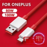 80W 100W USB 유형 C SuperVOOC 고속 충전 케이블 OnePlus 7T 8 9RT 10 Pro 10R 11 11R 12 Nord 2T 3 CE 2 3 Lite N3 : 한양상사스토어