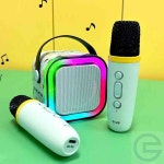 덕우 짱구 블루투스 스피커 마이크 세트 미니노래방기계 노래마이크 : 덕우무역