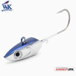 WK Strong 80 90g 및 60 60g 지그 후크 소프트 루어 가중 낚시 후크 용 빅 지그 헤드 다채로운 : 제스118