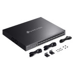 티피링크 32포트 10GE SFP+ L2+ 관리형 스위치 SX3032F : 정품판매점 디앤에스티