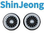 품질보장 자동차 앞 대시 보드 AC 에어컨 LED 터보 벤트 아울렛 인테리어 트림 현대 Tiburon Coupe 2004-2008 : 신정종합상사E-8