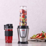 키친플라워 쿠킨 트라이탄 고속 파워 믹서기(실버) KEM-KD910CP (텀블러2개 포함) : 남양키친플라워