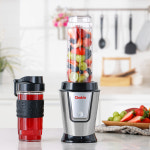 키친플라워 쿠킨 트라이탄 고속 파워 믹서기(실버) KEM-KD910CP (텀블러2개 포함) : 남양키친플라워