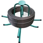 와이어 풀링기 케이블 전선 롤러 배선 풀링다이 회전대 이동식 : 구매력0816