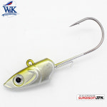 WK Strong 80 90g 및 60 60g 지그 후크 소프트 루어 가중 낚시 후크 용 빅 지그 헤드 다채로운 : 제스118