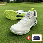 에코 M Golf Biom C5 Gtx 보아 스파이크리스 천연가죽 화이트그린 : ShoesON
