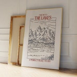 호수까지 데려가주세요 장소 울음소리 벽 아트 프린트 캔버스 그림 포스터 거실 침실 홈 데코용 1. G2687-1 : 마리아글로벌9호점