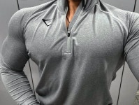 (당일발송) GYMSHARK 짐샤크 바이탈 심리스 1/4 집업 기능성 반집업 : 짐스파이어