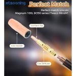 Mtsooning 28PCS MIG 용접 건 키트 액세서리 .030 링컨 매그넘 100L 및 Tweco Mini /#1 건용 팁-노즐-디퓨저 장착, 연락처 팁 11-30 0.030... 