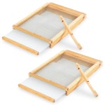 주에시카 2세트 10프레임 벌집 스크린 하단 보드 입구 감속기 양봉 용품 도구 22 16 인치 : enchante.