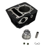 65.5mm 바이크 오토바이 실린더 피스톤 키트 250CC 종셴 레네가다 R1 R2 초퍼 6 2017-신상  KCL-ZH250-011 용 : 미주피사