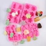 크리스마스 실리콘 몰드 트리 눈사람 화환 순록 모양 휴일 베이킹 캔디 만들기 간식용 1. 1pcs : 글로벌플랙스50호점