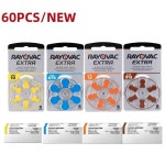 [배터리]  60PCS 보청기 배터리 고성능 Rayovac Extra A10 A13 A312 A675 BTE CIC RIC OE 용 아연 공기 : 바다글로벌4
