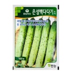 은성백다다기 오이 100립 반백색이 선명하고 과형 좋은 오이 씨앗 팜한농 흥농씨앗 : 정산흥농종묘농약사