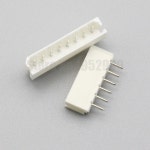 5267 커넥터 2.5mm 피치 수직 PCB 핀 헤더 5264 2P 3P 4P 5P 6P 7P 8P 9P 10P 12P 와이어 투 보드 홀 타입 50 개 : 즐리즐리