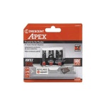 apex - adptr, vortex, 1 /4 , 3 /8 , 1 /2 on rail (CAVAD2R-3) : 신우무역상사