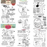 아티스트 미니 번들 스탬프 스크랩북 공예 사진 앨범 템플릿 수제 장식 1. F7838-stamps : 글로벌플랙스10호점