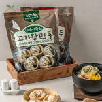[공구특가] 전주한옥 만두 꽉찬 수제 국산 김치 왕만두, 1.05kg, 4개 : 지브로컴온