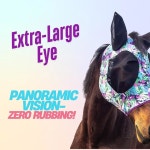 호즈메텍스 신축성 포함 U2013 초대형 파리 엉킴 통기성 마스크 부드럽고 마네 좋은 Cob (Medium) Fuchsia : 모노 캐빈