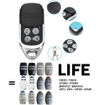 [오션] 5PCS LIFE FIDO 2 4 VIP VIP2R STAR2 BRO 게이트/차고 도어 리모컨 롤링 코드 433.92MHz : 오션글로벌13