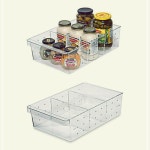 반찬보관 10L 대형 트레이 1개 칸막이 냉장고 탈부착 정리함 1WFHLHY43 : 다지버2