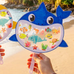 봄 만들기 키트 샤크 부채 어린이날 놀이 어린이집 초등 유아 미술활동 유치원 diy : 상상하랑