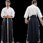합기도 유니폼 코튼 바지 검도 하카마 블랙 딥 블루 화이트 일본 사무라이 기코기 1. MUSASHI NAVY : 마리아글로벌10호점
