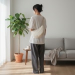 여성 여행용 크로스백 해외 크루아상백 반달 가방 : 아티솔