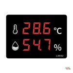 Rongce LX932 농장 창고 공장용 프로브 및 경보 기능이 있는 벽걸이형 디지털 LED 온습도계 게이지 : 구대진가