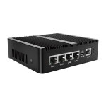 품질보장 팬리스 미니 PC 산업용 인텔 N5105 윈도우 리눅스 4x 2.5G 이더넷 SIM 카드 슬롯 2xDDR4 M.2 NVMe SSD PCIe 확장... 