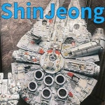 품질보장 MOC UCS 럭셔리 밀레니엄 빅 팔콘 빌딩 블록 모델 브릭 우주선 장식품 생일 크리스마스 선물 : 신정종합상사Six
