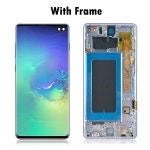 6.4인치 AMOLED 삼성 S10 플러스 LCD G9750 프레임 디스플레이 터치 스크린 디지타이저 어셈블리 교체용 : DAITZIO
