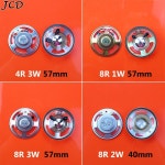 JCD 1피스 초박형 Saterproof 스피커 4/8ohms 3W 2W 1W 3/2/1와트 8R 4R 라우드스피커 직경 57MM 40MM : BNUMOLL