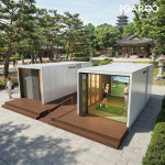 이동식 스크린골프장 컨테이너 골프연습장 스크린 파크골프장 2블럭 : 이 가루