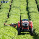 50마력 사륜구동 트랙터 유로5 디젤 농업용 다기능 기계 PTO 변속기 맞춤형 : onsaeonsae